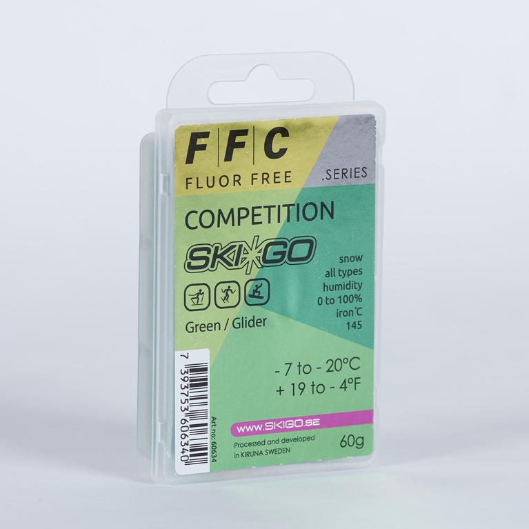 "SKIGO" COMP FFC grön/green glider all snö/snow -7 - 20
